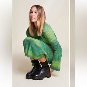 Charlotte Stone women’s like new black platform boots